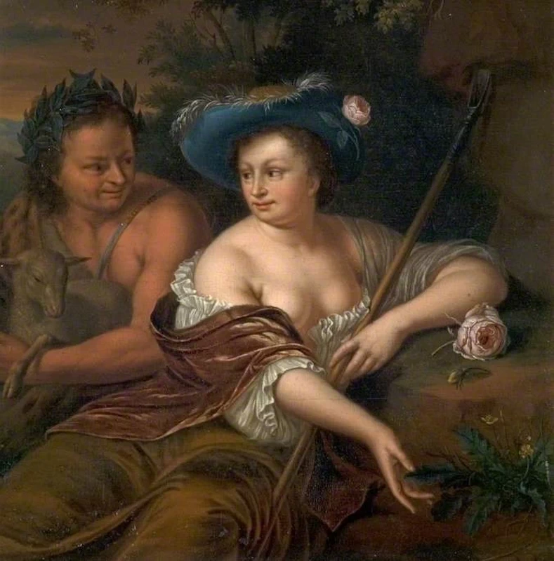 Pan e Flora - Derby Museum and Art Gallery, attribuito